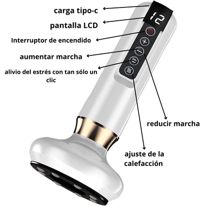 Masajeador de ventosa eléctrico